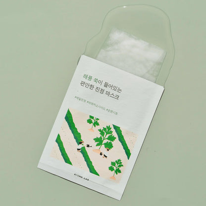 Round Lab - Mugwort Calming Sheet Mask (1pc, 5pc, 10pc) - v3 - Seoulful Skincare