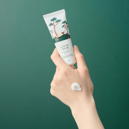 Round Lab - Pine Calming Cica Cream (50ml) - v3 - Seoulful Skincare