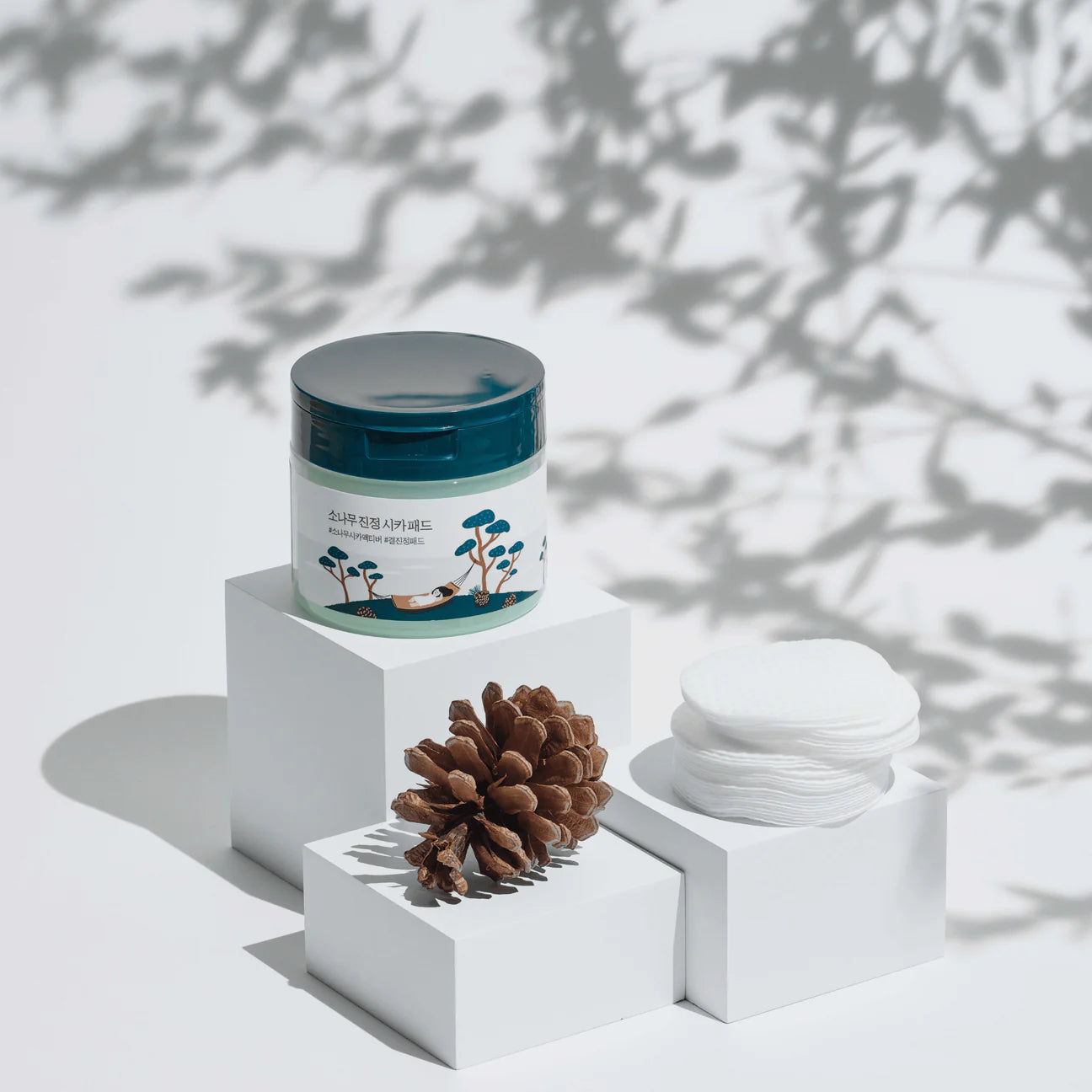 Round Lab - Pine Calming Cica Pad (50pcs) - v4 - Seoulful Skincare
