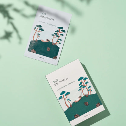 Round Lab - Pine Calming Cica Sheet Mask (1pc, 5pc, 10pc) - v2 - Seoulful Skincare