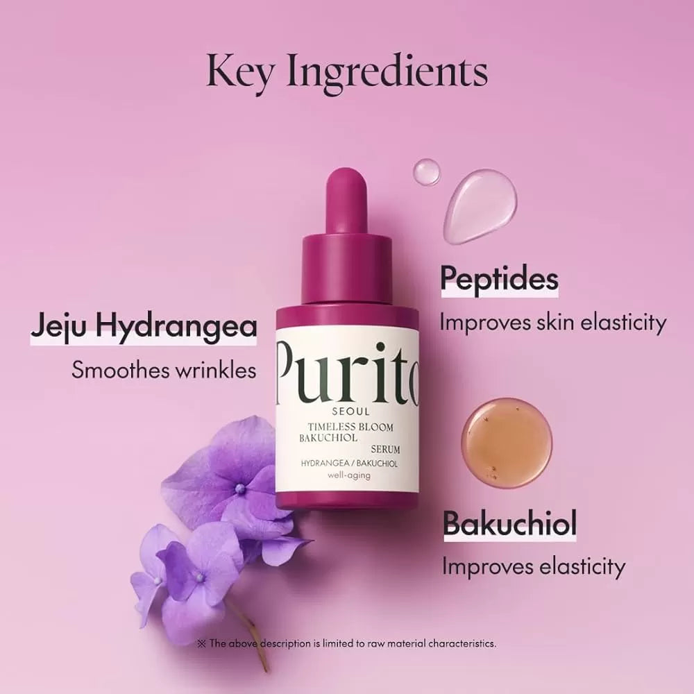 Timeless Bloom Bakuchiol Serum (30ml)